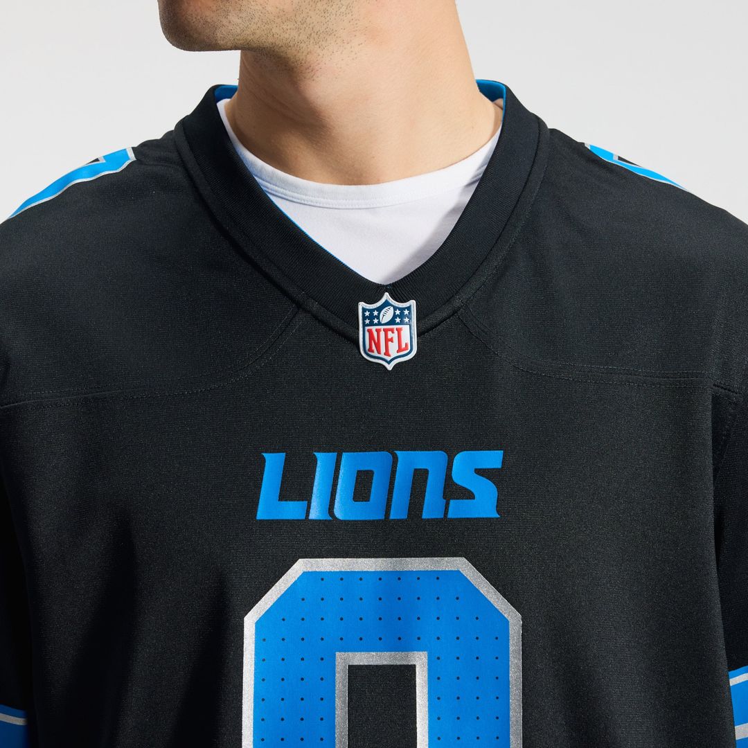 Detroit Lions Jahmyr Gibbs Nike Blue Game Jersey product image 22