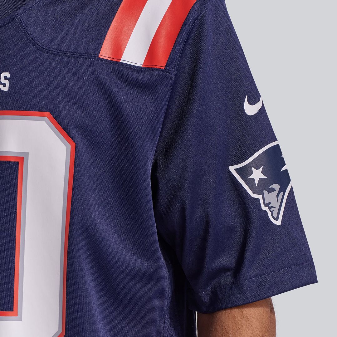 New England Patriots Drake Maye Nike Navy Game Jersey product image 13