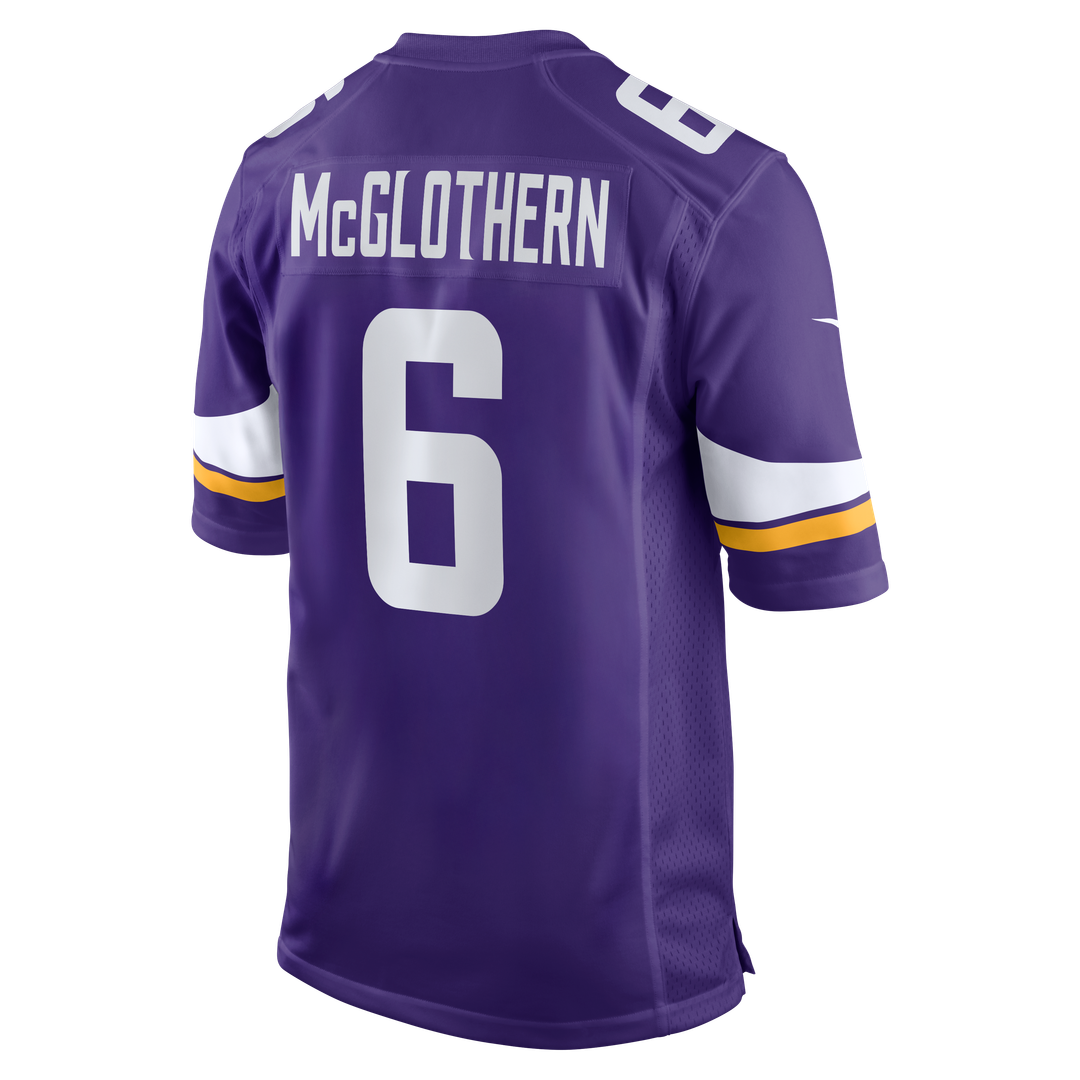 Minnesota Vikings Dwight McGlothern Nike Purple Game Jersey product image 3