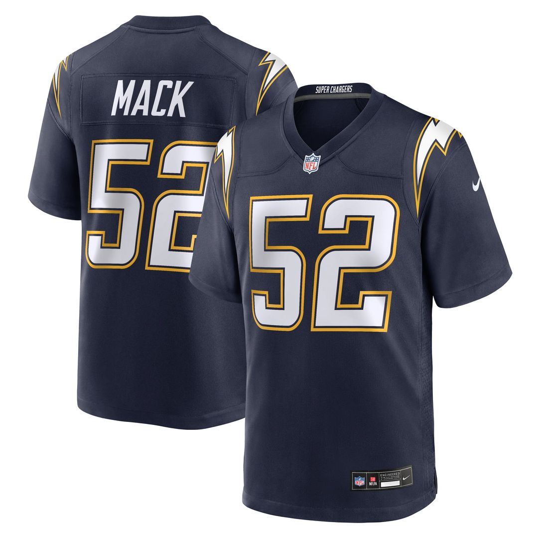 Los Angeles Chargers Khalil Mack Nike Gold Alternate product image 7