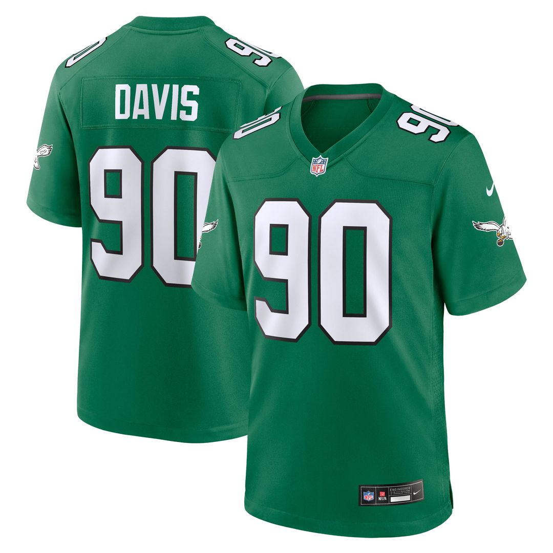 Philadelphia Eagles Jordan Davis Nike Midnight Green Game product image 7
