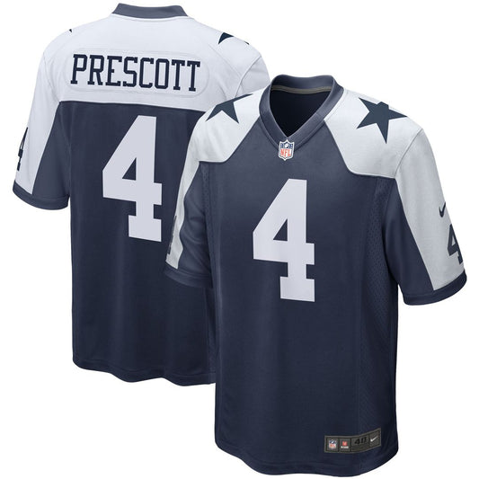 Dallas Cowboys Dak Prescott Nike Navy Alternate Game Team product image 1