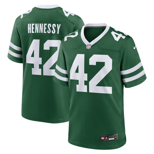 New York Jets Thomas Hennessy Nike Legacy Green Game Jersey product image 1