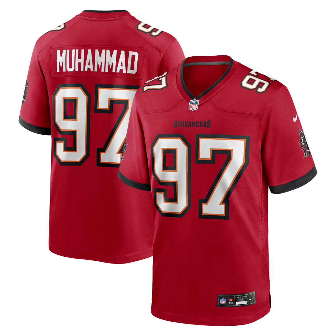 Tampa Bay Buccaneers Al - Quadin Muhammad Nike Red Game product image 1