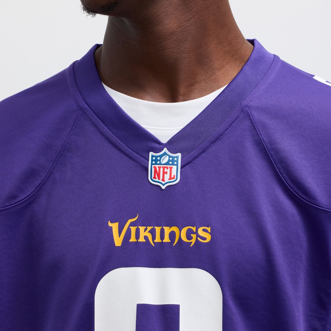 Minnesota Vikings J.J. McCarthy Nike Purple Game Jersey product image 7