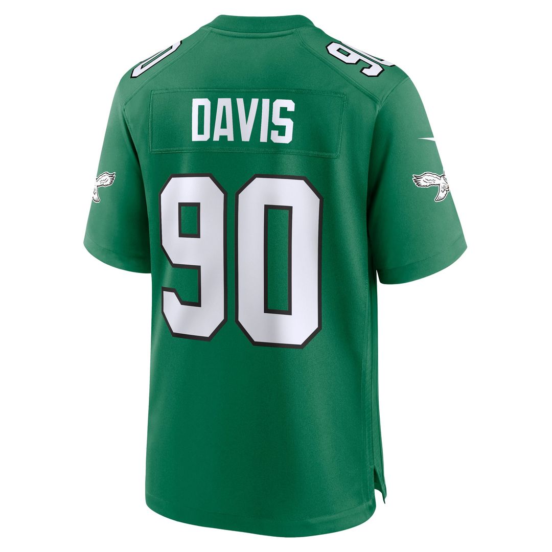 Philadelphia Eagles Jordan Davis Nike Midnight Green Game product image 9