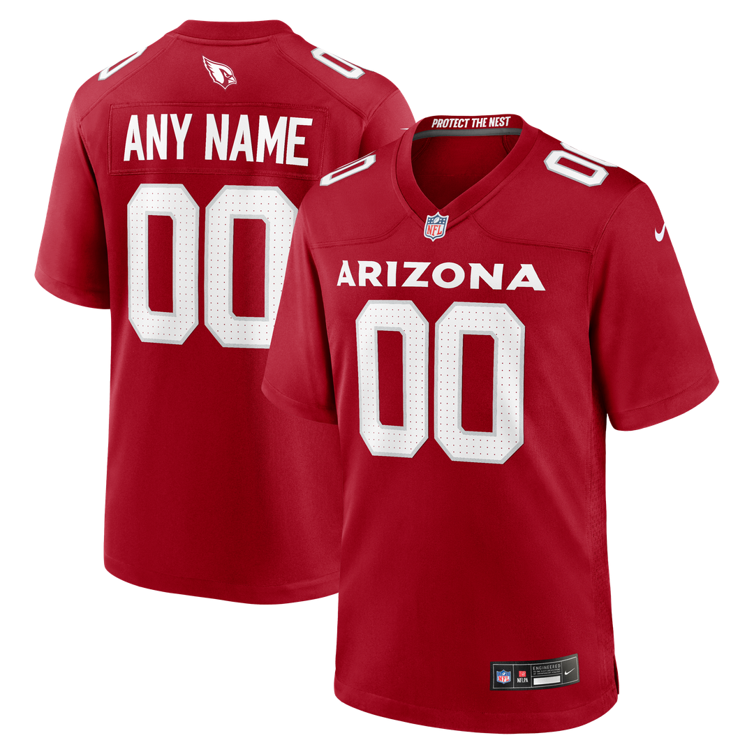 Arizona Cardinals Nike Cardinal Custom Jersey product image 9