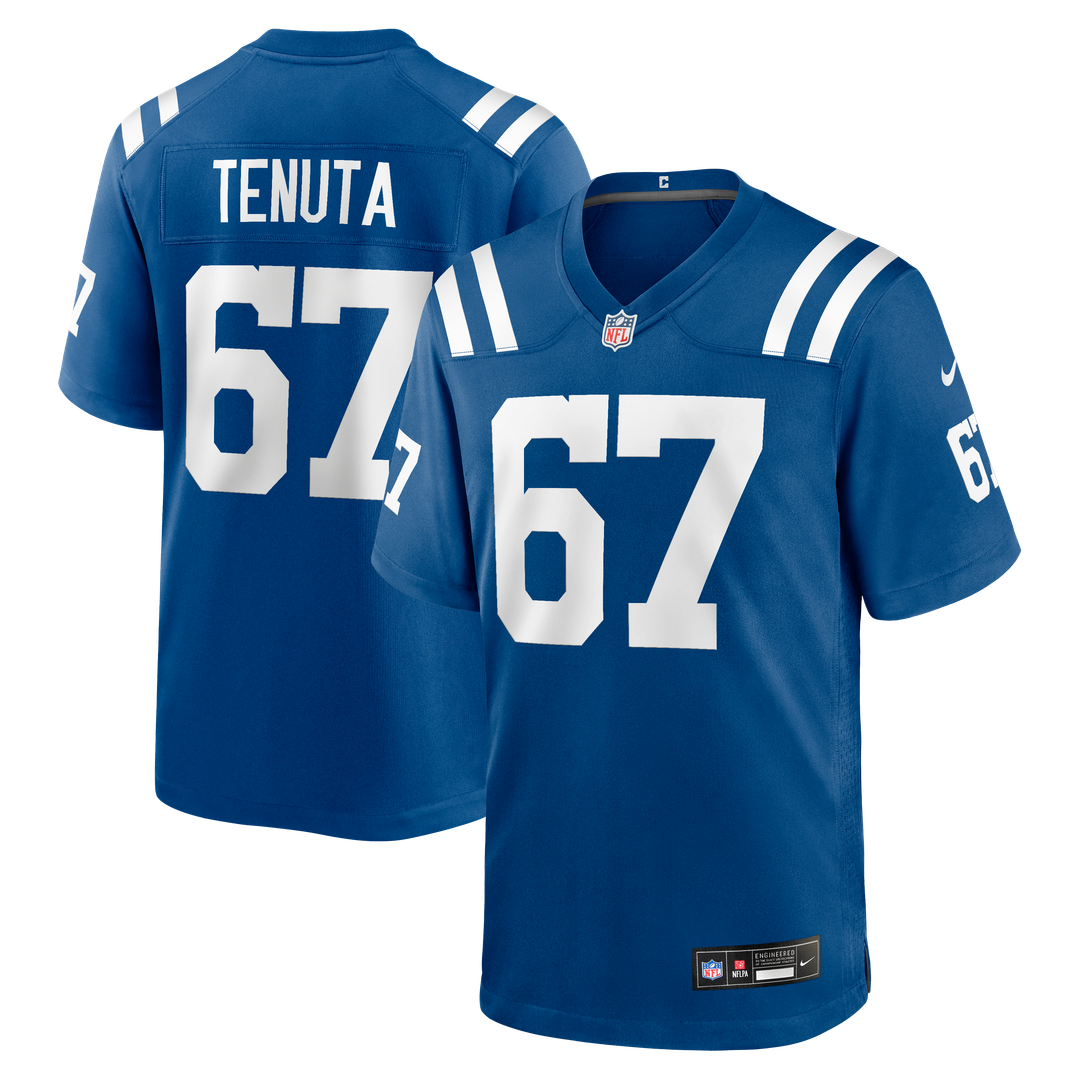 Indianapolis Colts Luke Tenuta Nike Royal Game Jersey product image 1