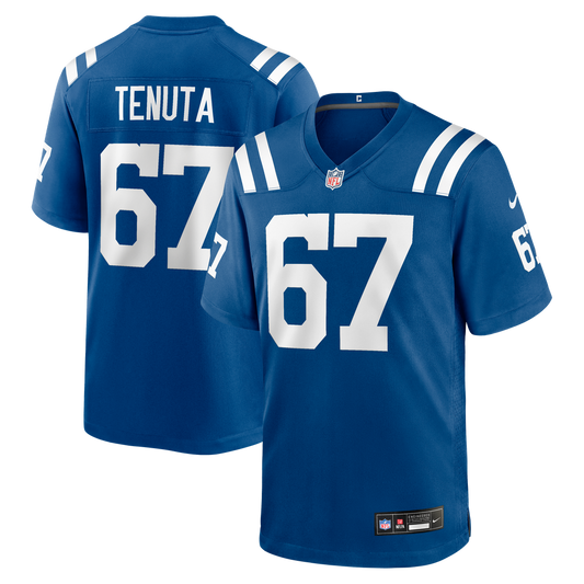 Indianapolis Colts Luke Tenuta Nike Royal Game Jersey product image 1
