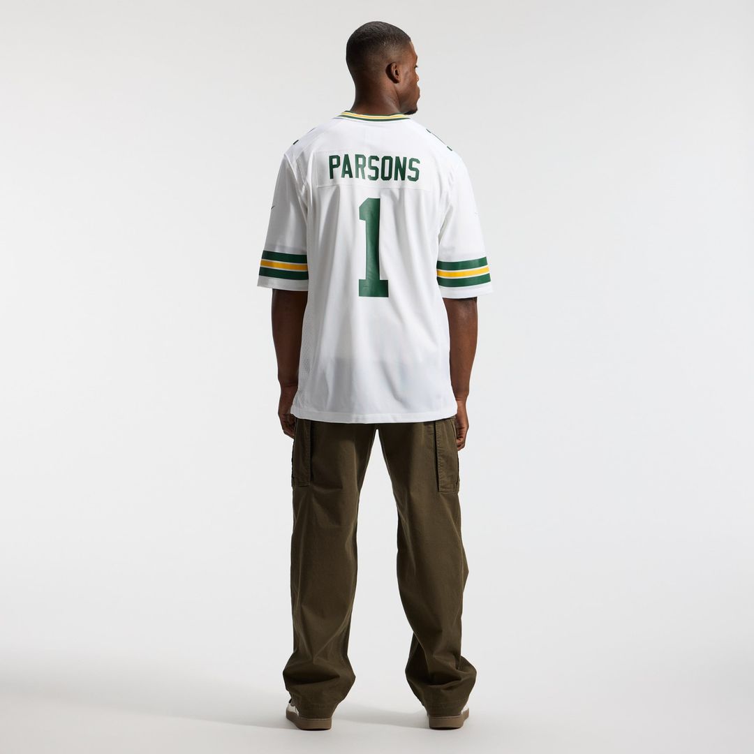 Green Bay Packers Micah Parsons Nike White Game Jersey product image 5