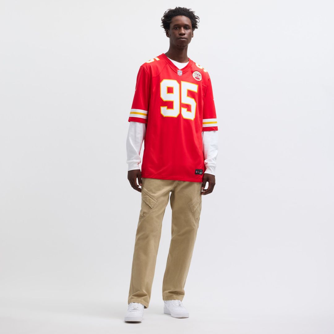 Kansas City Chiefs Chris Jones Nike Red Game Jersey product image 6