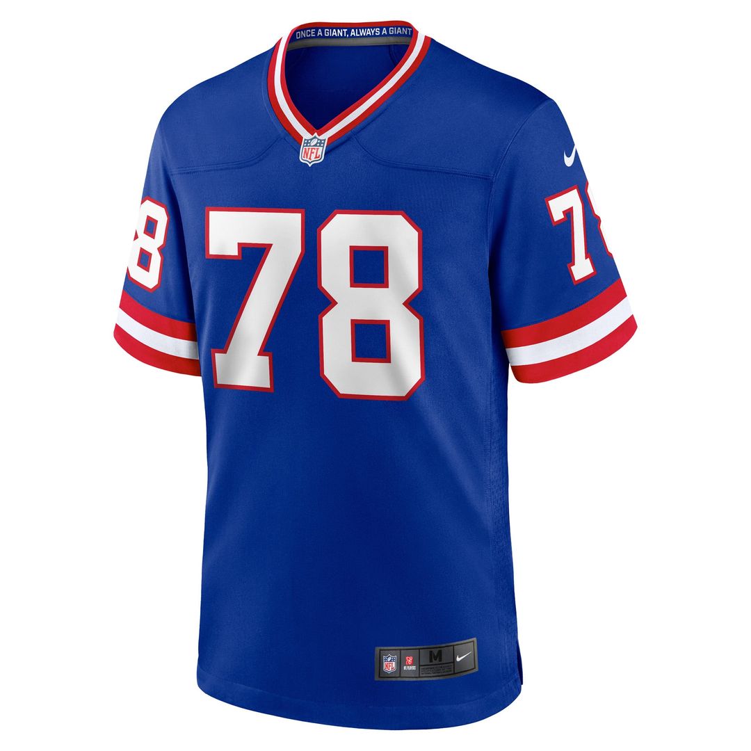 New York Giants Andrew Thomas Nike Royal Alternate Game product image 2