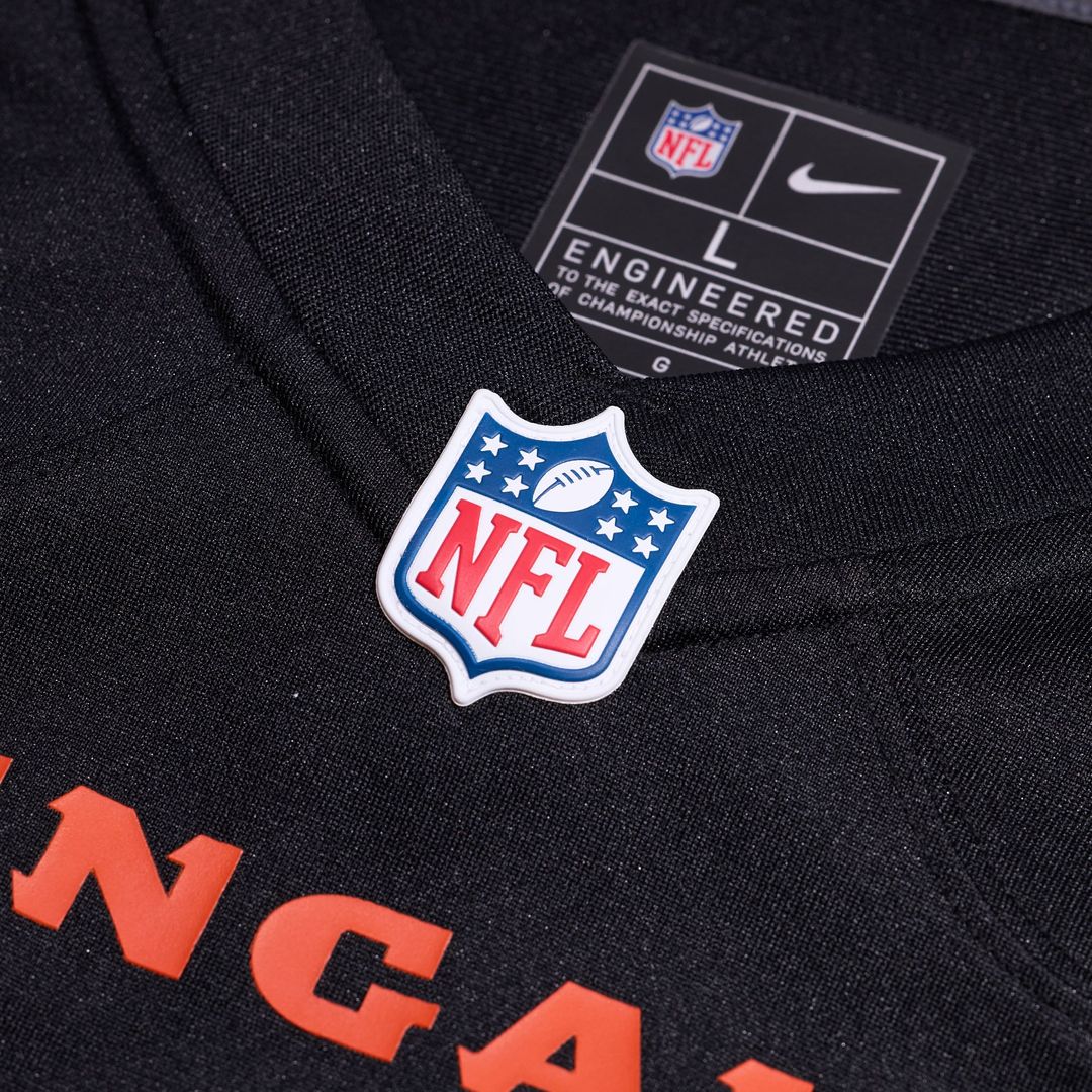 Cincinnati Bengals Ryan Rehkow Nike Black Game Jersey product image 4