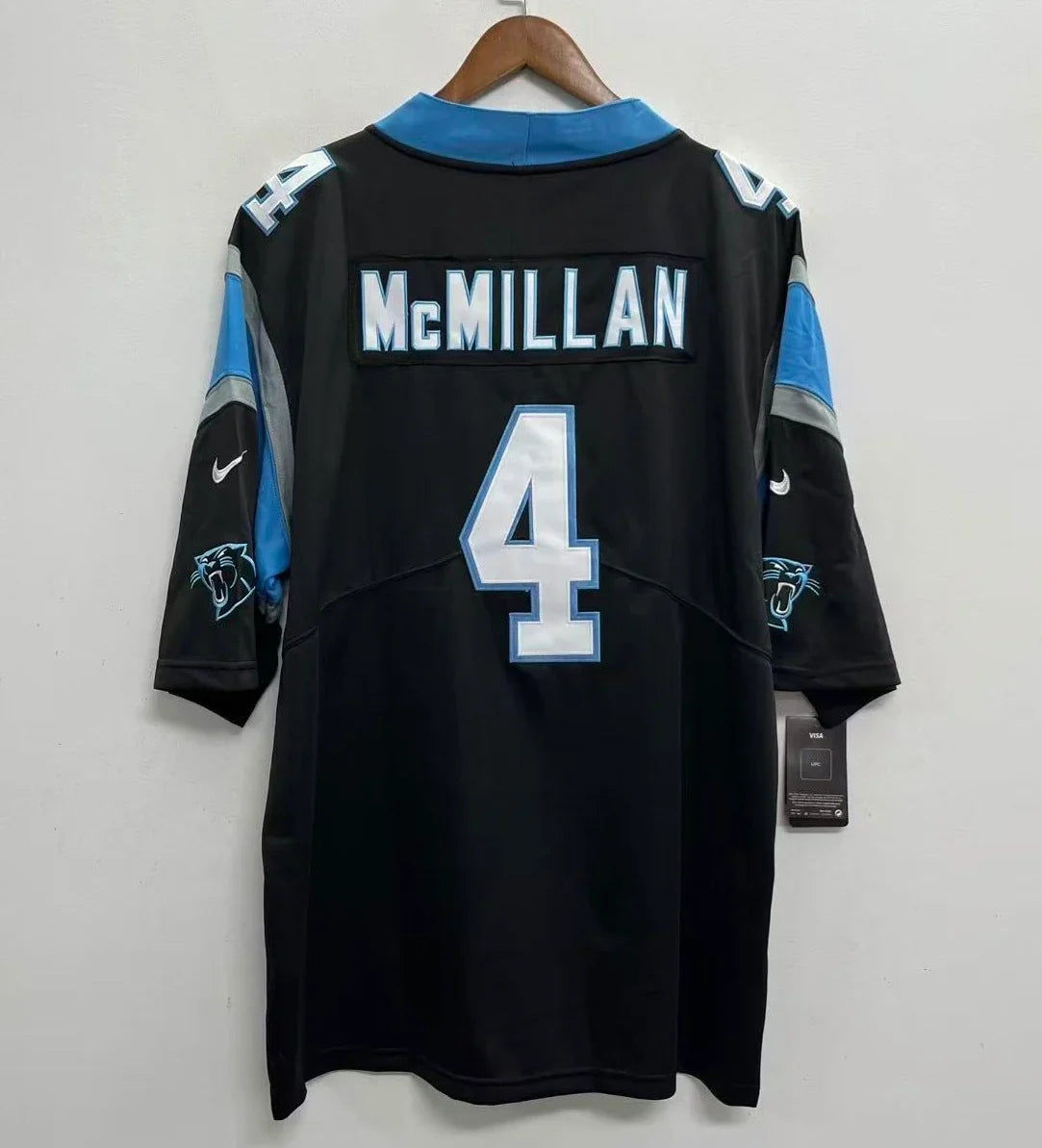 Tetairoa McMillan Carolina Panthers Official NFL Nike YOUTH KIDS Jersey black Regular price $79.99 product image 1, provided