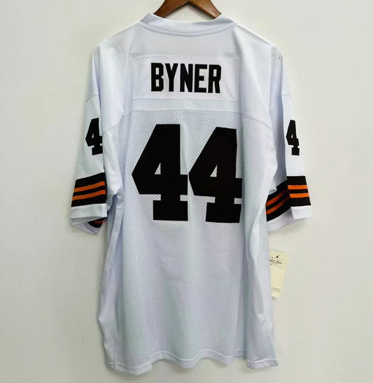 Earnest Byner Cleveland Browns Official NFL Mitchell & Ness Jersey white product image 1, provided for visual reference and