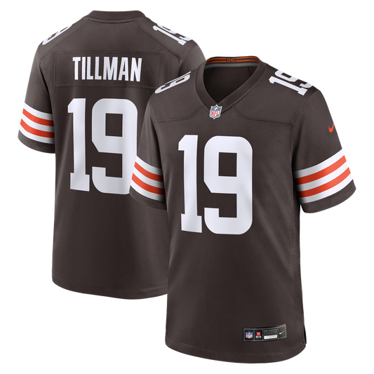 Cleveland Browns Cedric Tillman Nike Brown Game Jersey product image 1