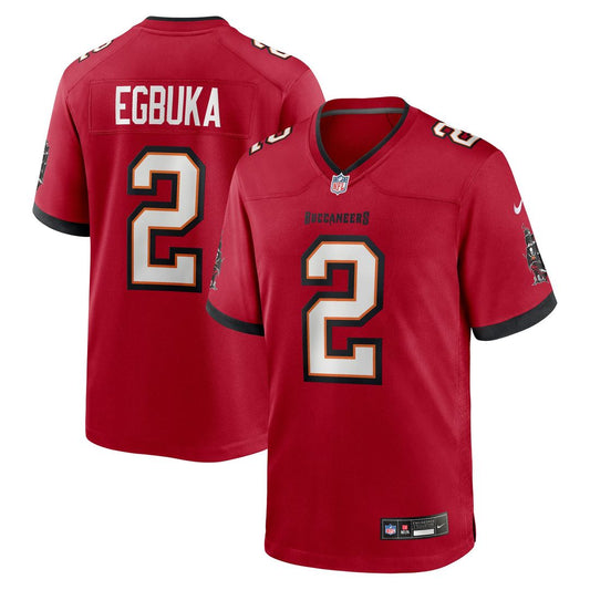 Tampa Bay Buccaneers Emeka Egbuka Nike Red Game Jersey product image 1