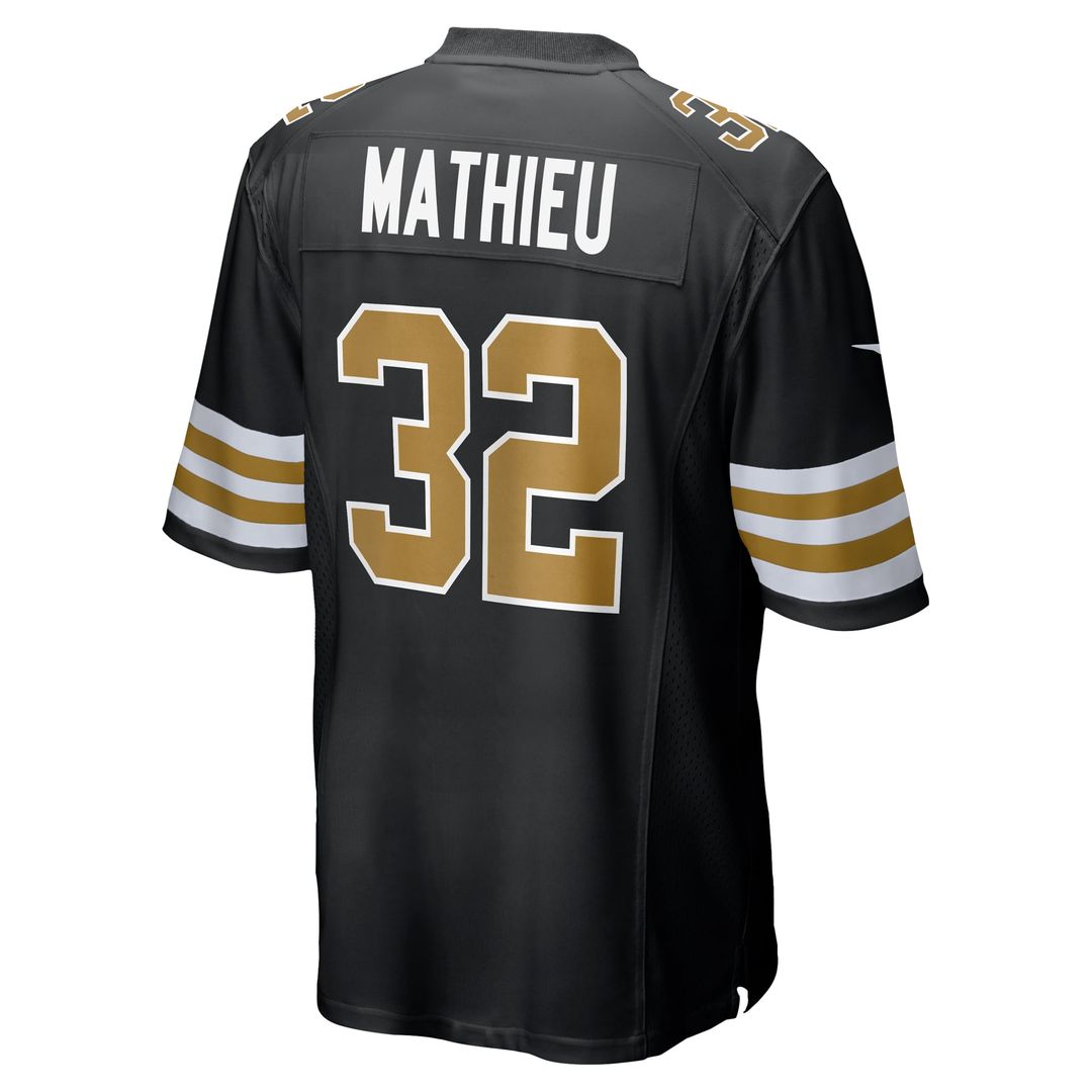 New Orleans Saints Tyrann Mathieu Nike White Alternate Game product image 9