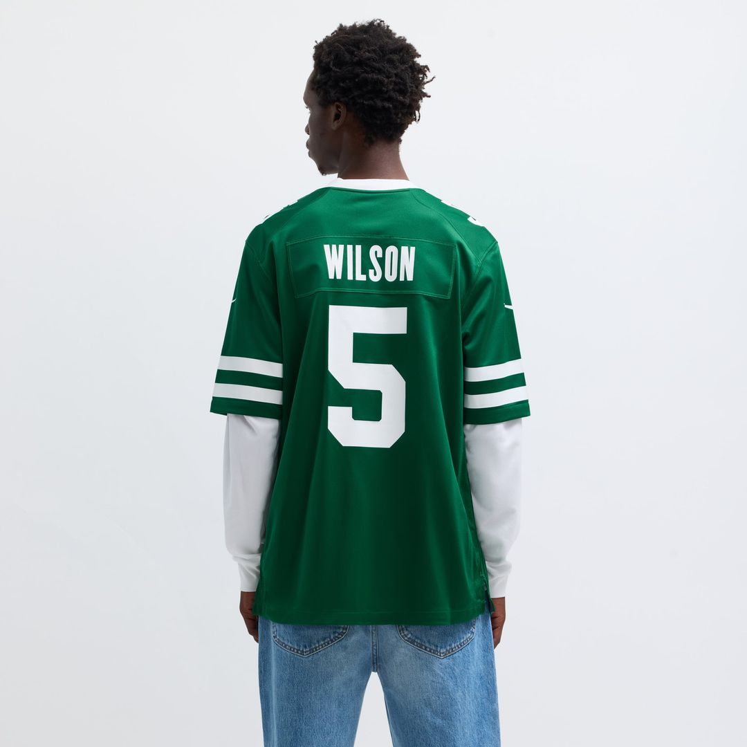 New York Jets Garrett Wilson Nike Legacy White Game Jersey product image 31