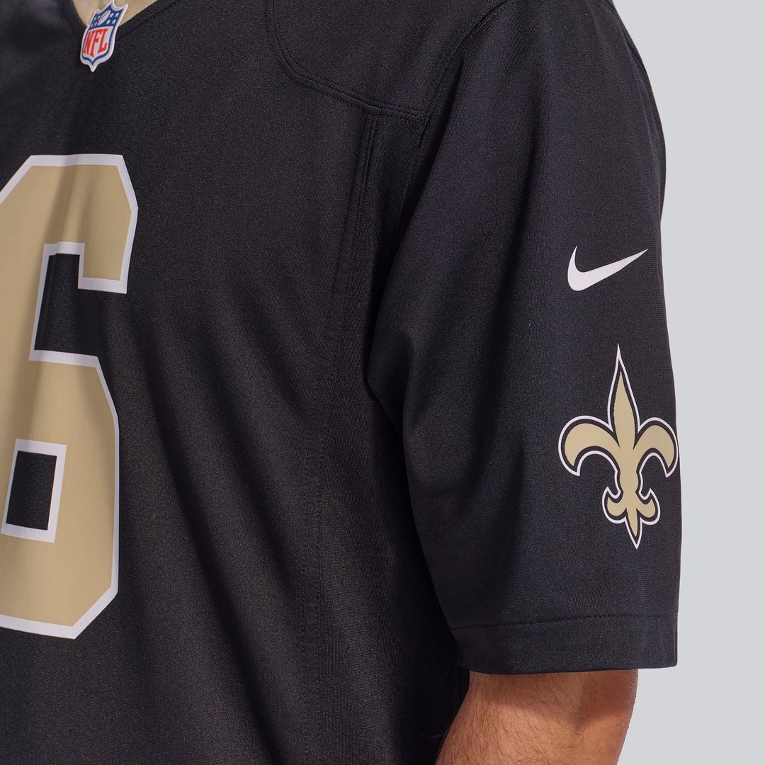 New Orleans Saints Tyler Shough Nike Black Game Jersey product image 11