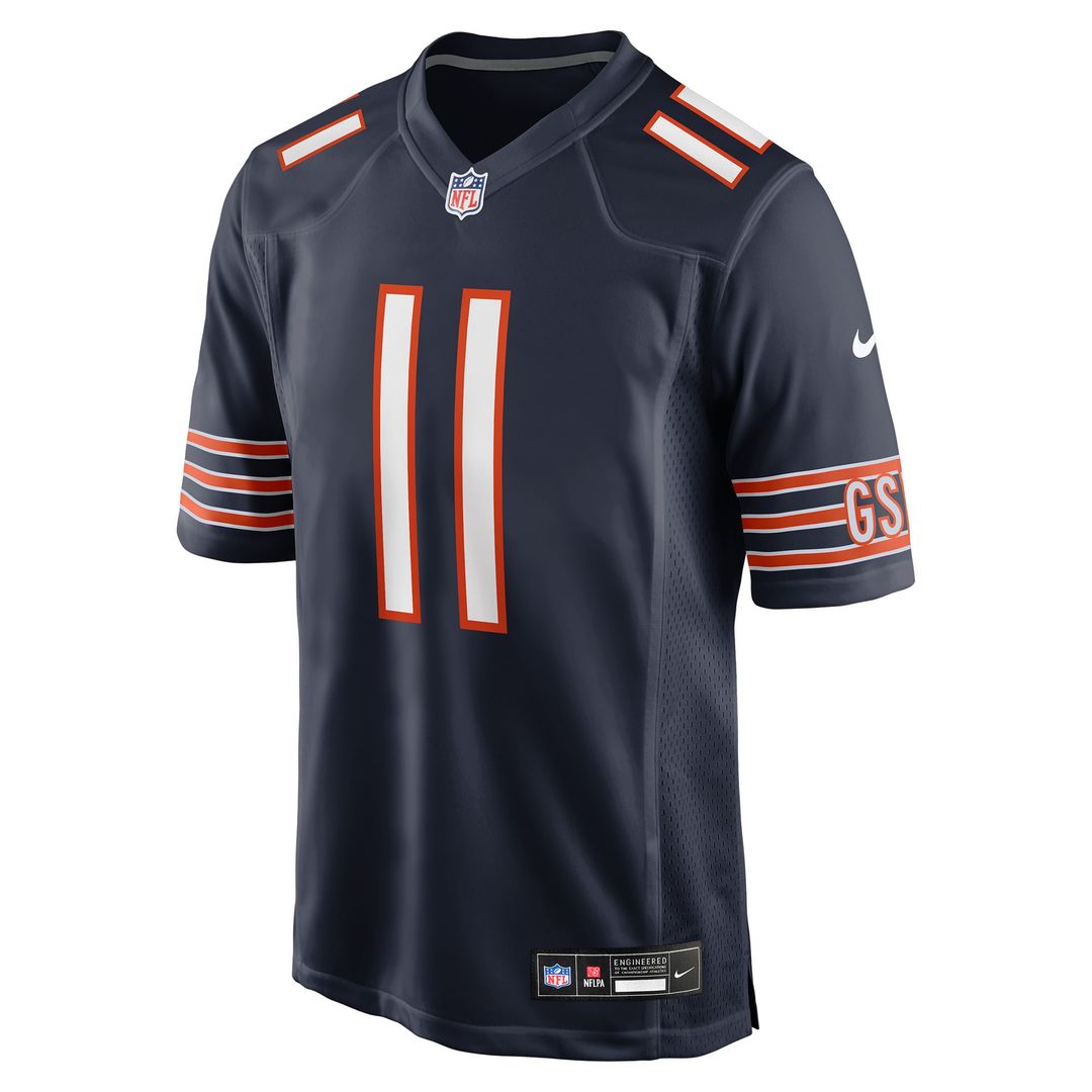 Chicago Bears Case Keenum Nike Navy Game Jersey product image 2