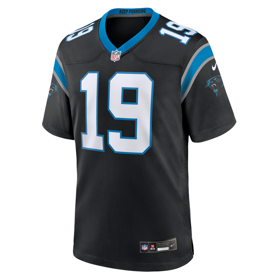 Carolina Panthers Chris Brazzell II Nike Black Game Jersey product image 2
