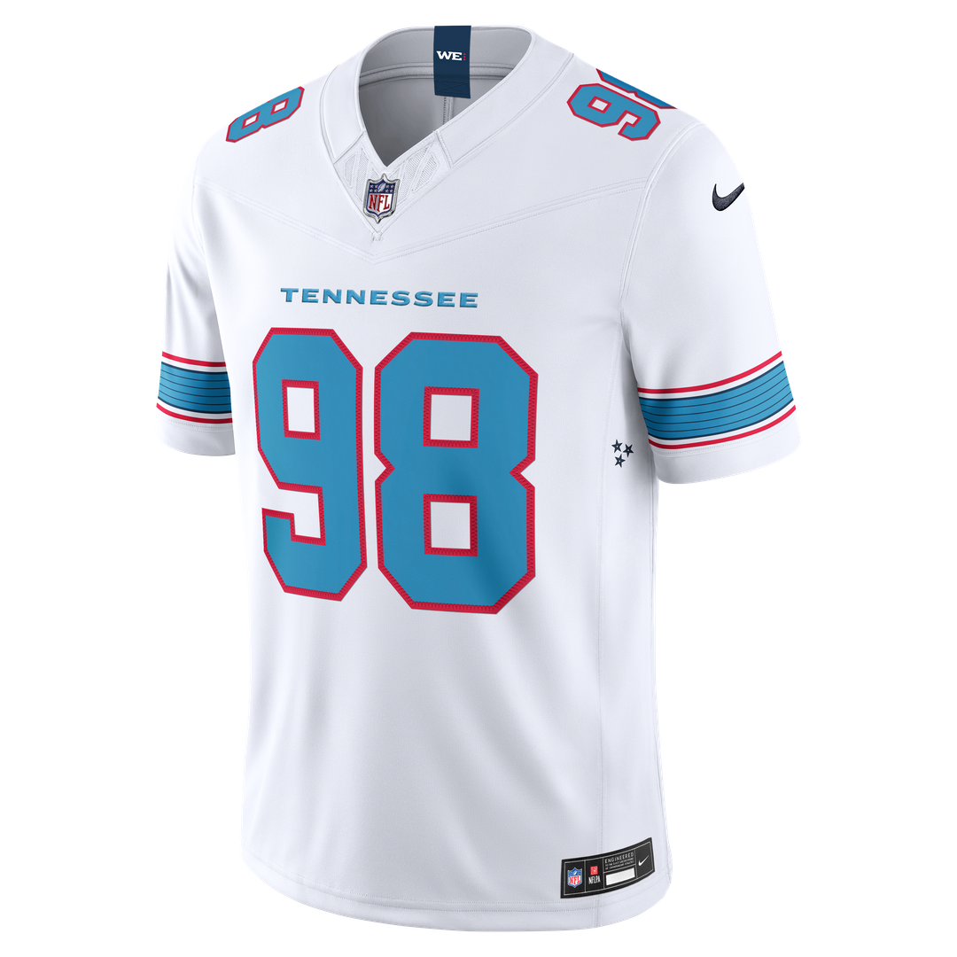 Tennessee Titans Jeffery Simmons Nike White Vapor FUSE product image 15