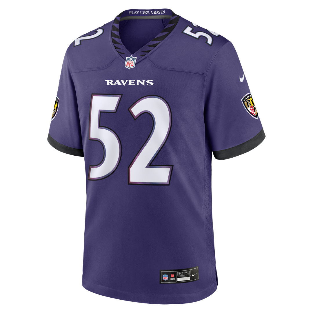 Baltimore Ravens Ray Lewis Nike Purple Team Retired Game product image 2