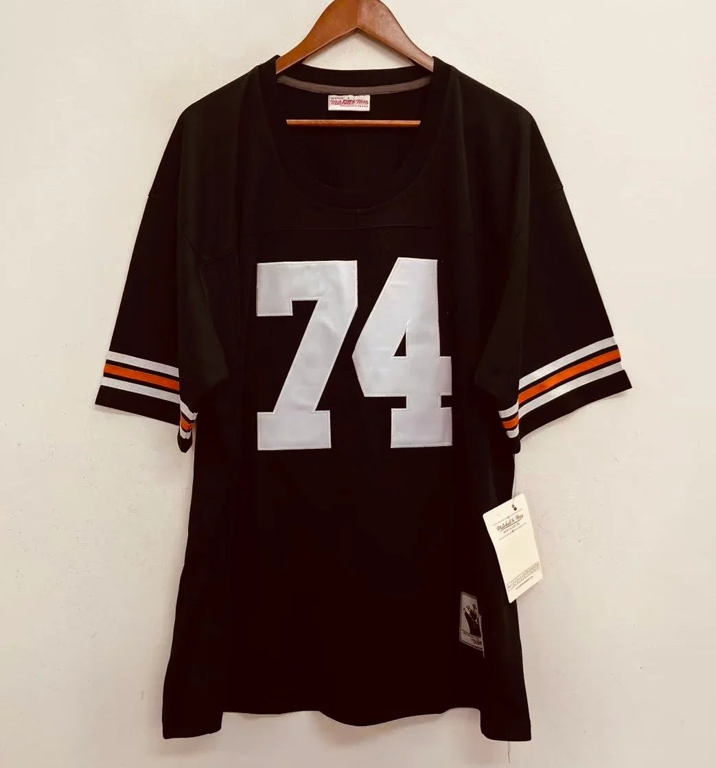 Any name & Number Classic Cleveland Browns NFL Mitchell & Ness custom made jersey product image 3, provided for visual