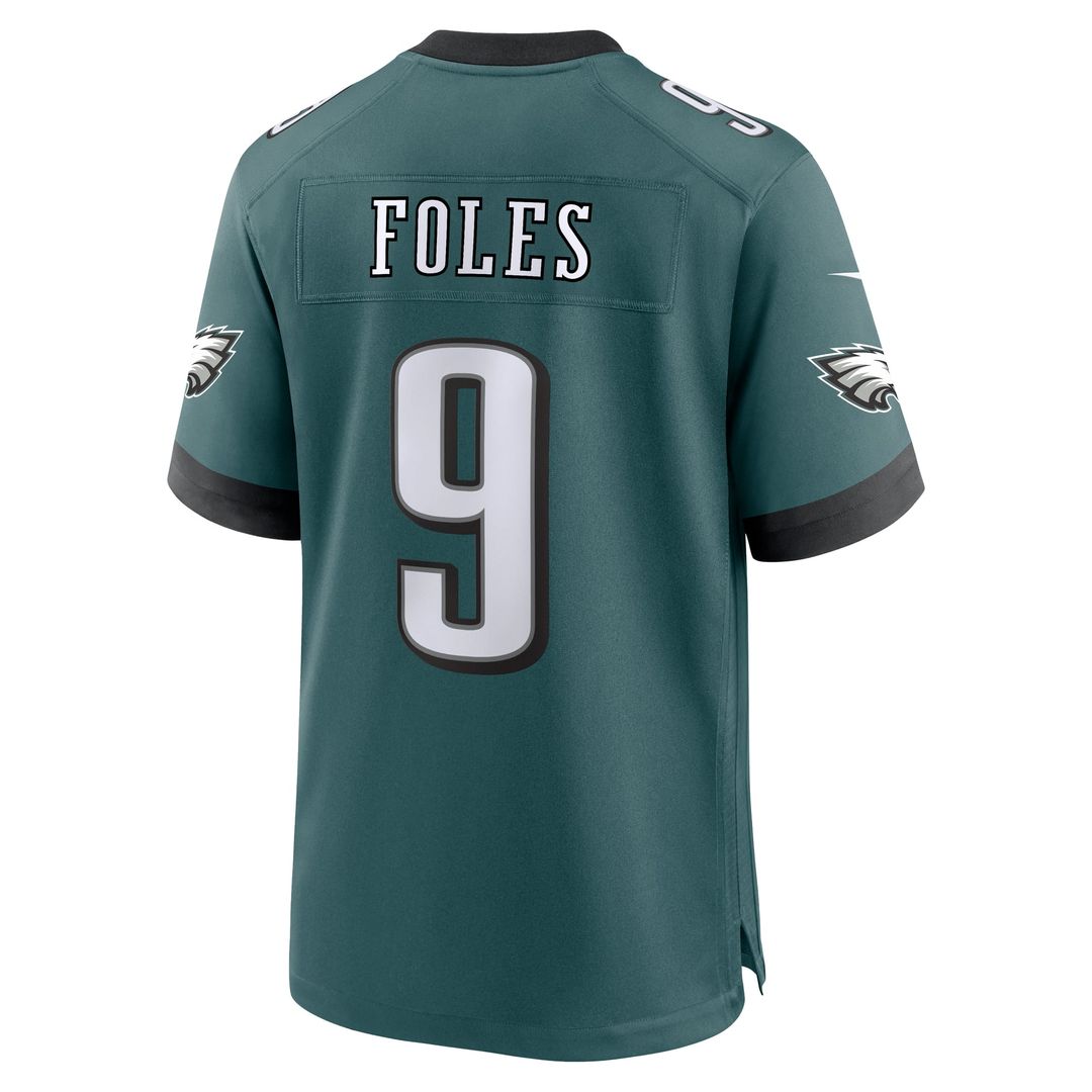 Philadelphia Eagles Nick Foles Nike Midnight Green Team product image 3