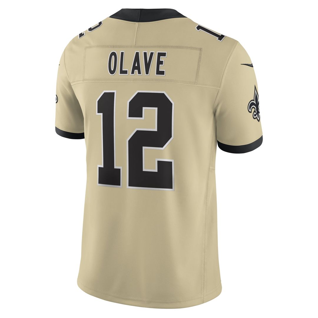 New Orleans Saints Chris Olave Nike Gold Alternate Gameday product image 6