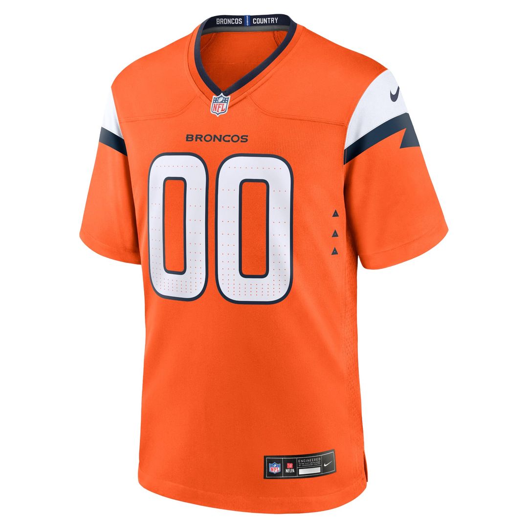 Denver Broncos Nike Orange Team Custom Jersey product image 2