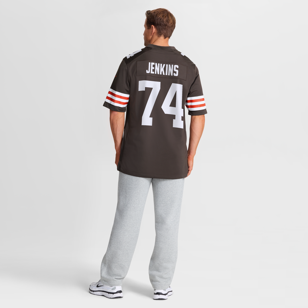 Cleveland Browns Elgton Jenkins Nike Brown Game Jersey product image 5