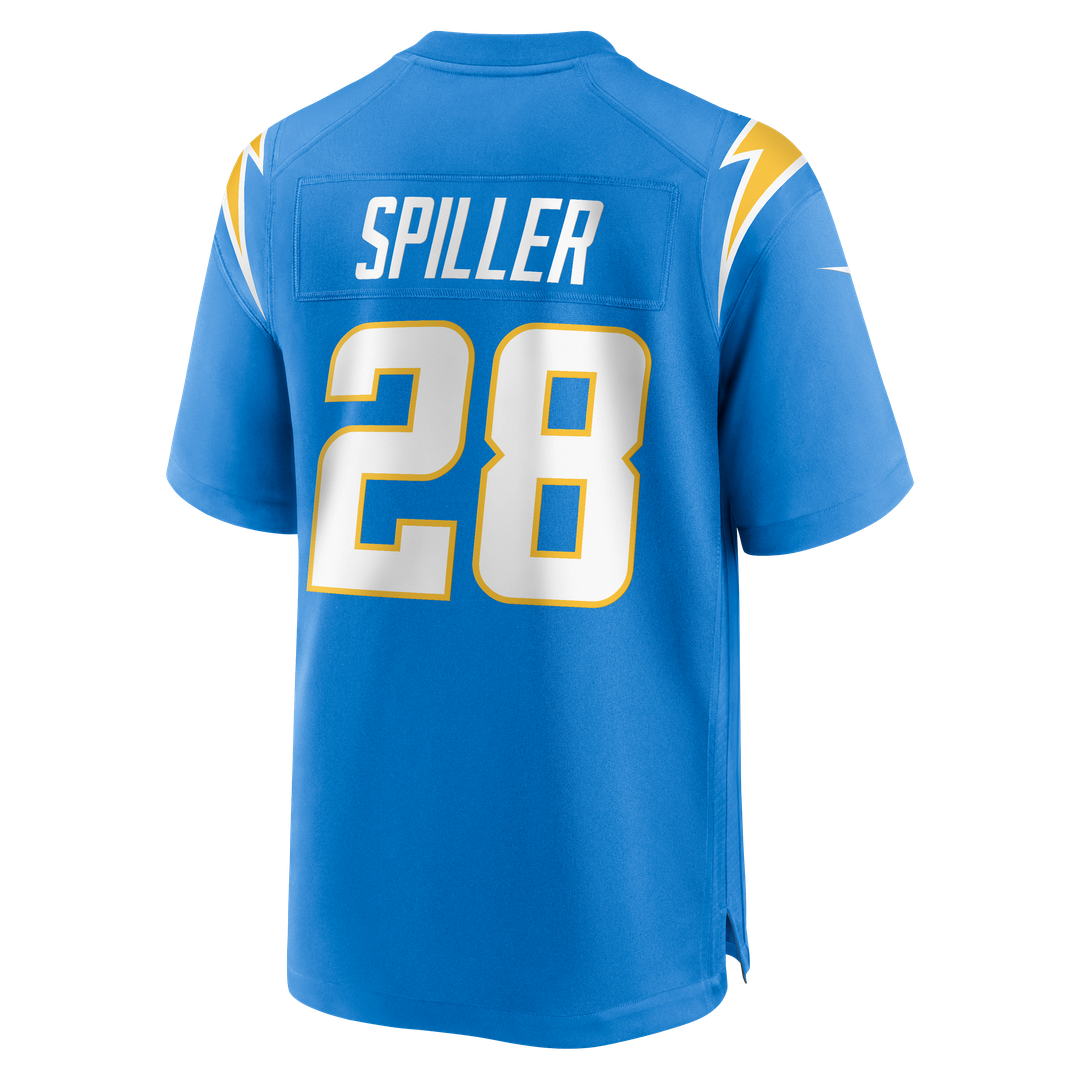 Los Angeles Chargers Isaiah Spiller Nike Powder Blue Game product image 3