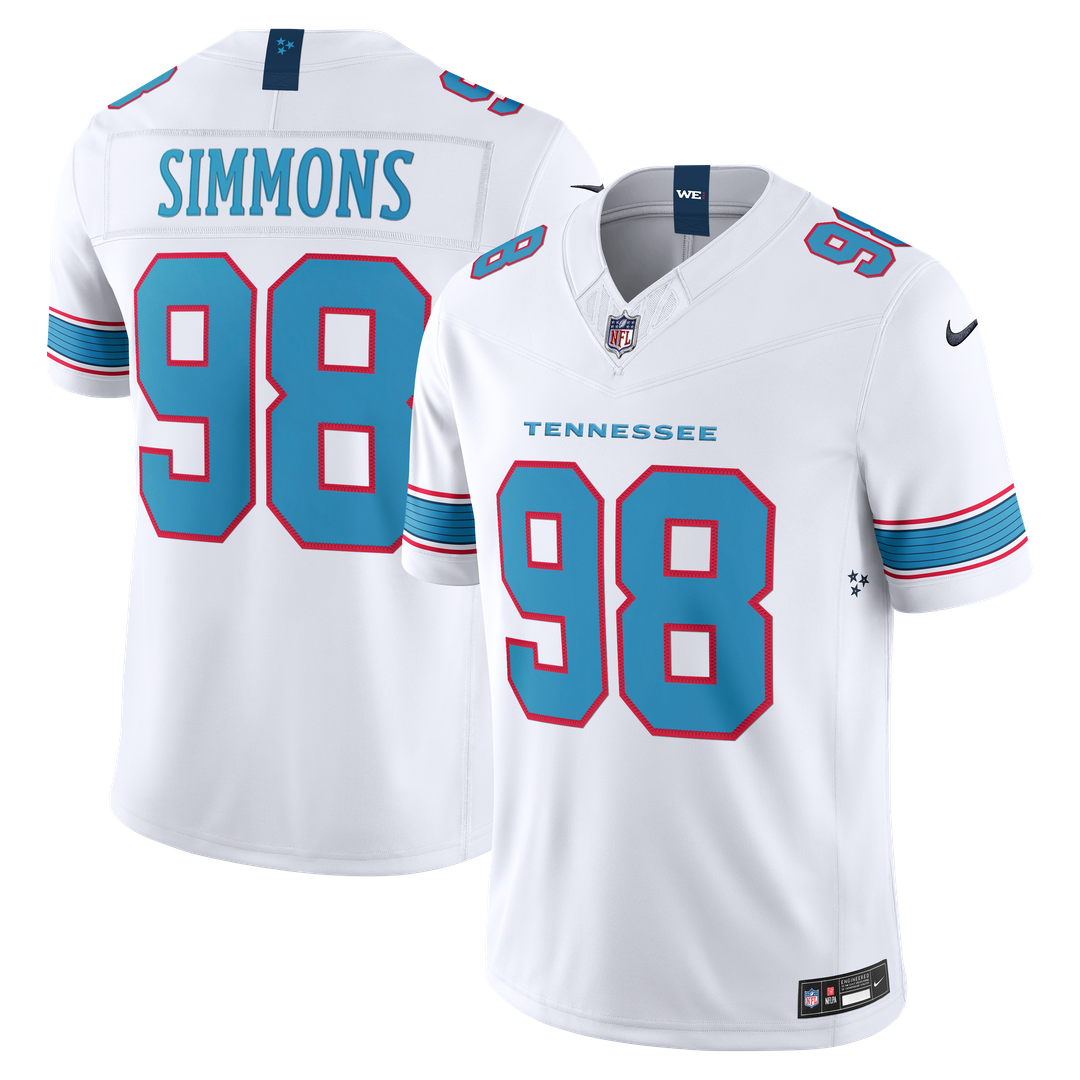 Tennessee Titans Jeffery Simmons Nike Light Blue Team Vapor product image 27