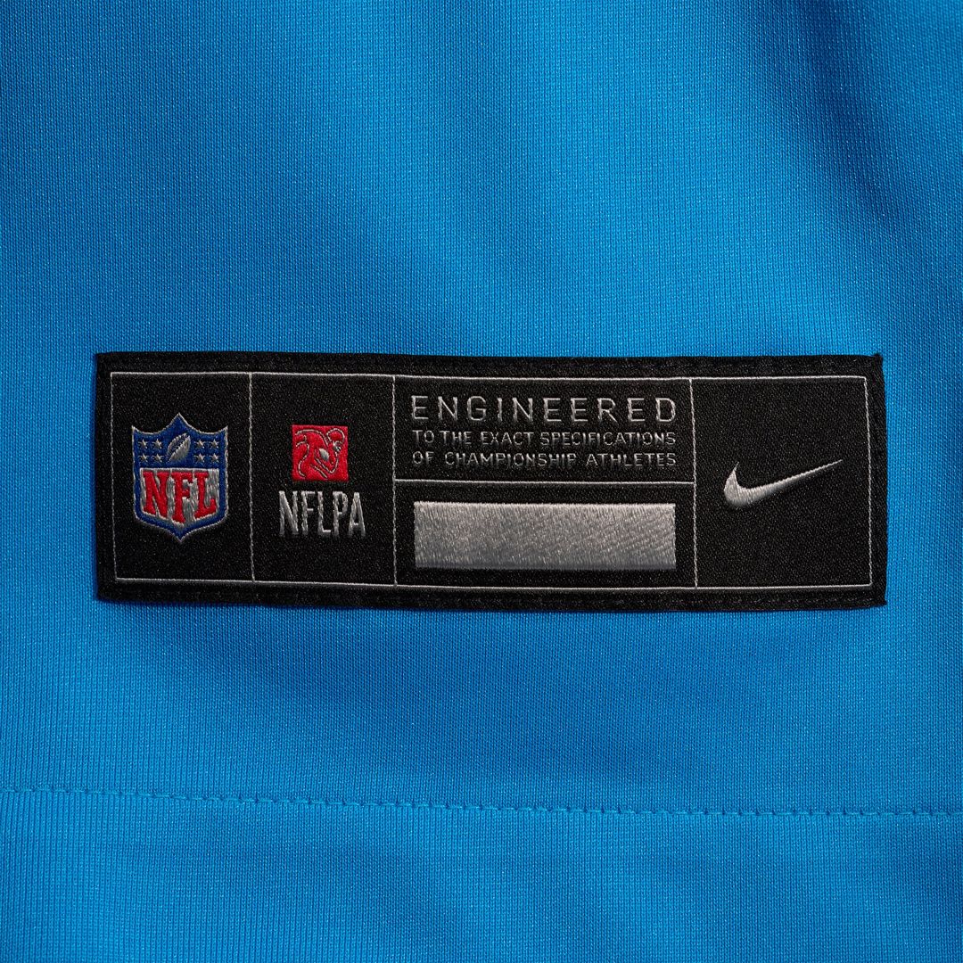 Carolina Panthers Chuba Hubbard Nike Blue Alternate Game product image 12