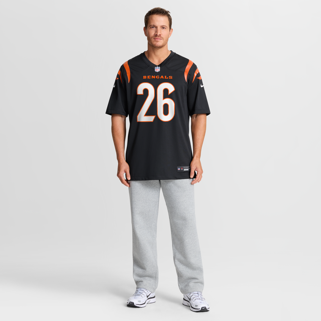 Cincinnati Bengals Ja'Sir Taylor Nike Black Game Jersey product image 4