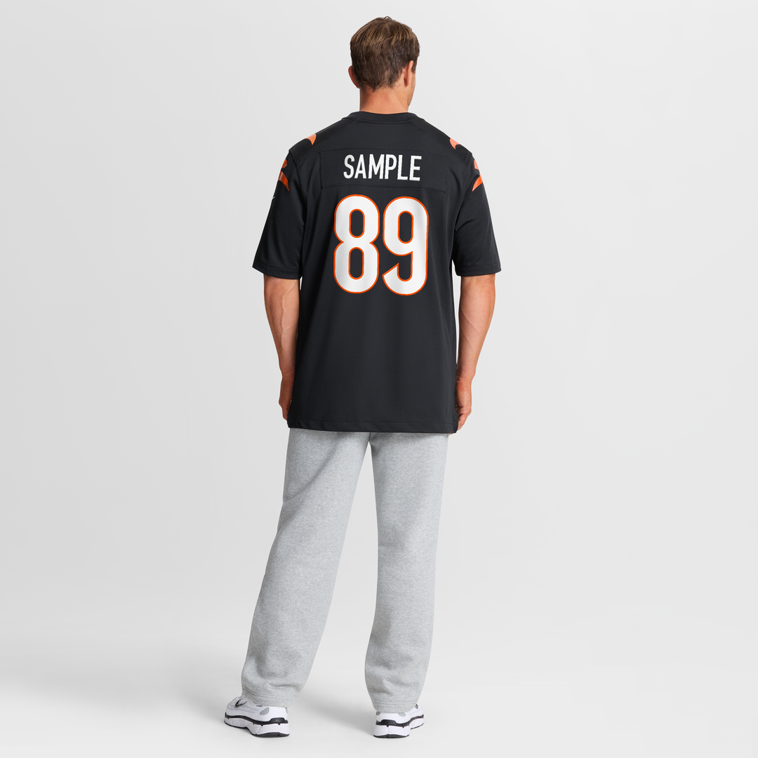 Cincinnati Bengals Drew Sample Nike Black Game Jersey product image 8