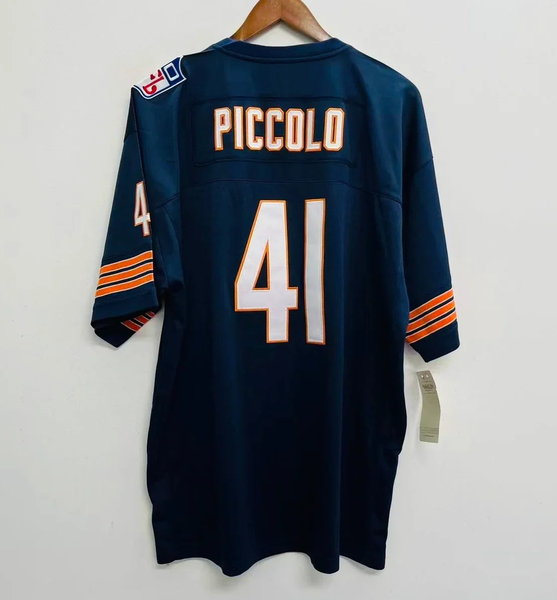 Brian Piccolo 1969 Chicago Bears Official NFL Mitchell & Ness Jersey product image 1, provided for visual reference and