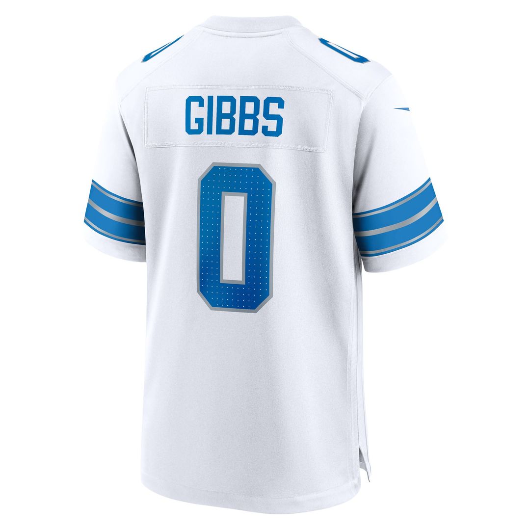 Detroit Lions Jahmyr Gibbs Nike Blue Game Jersey product image 13