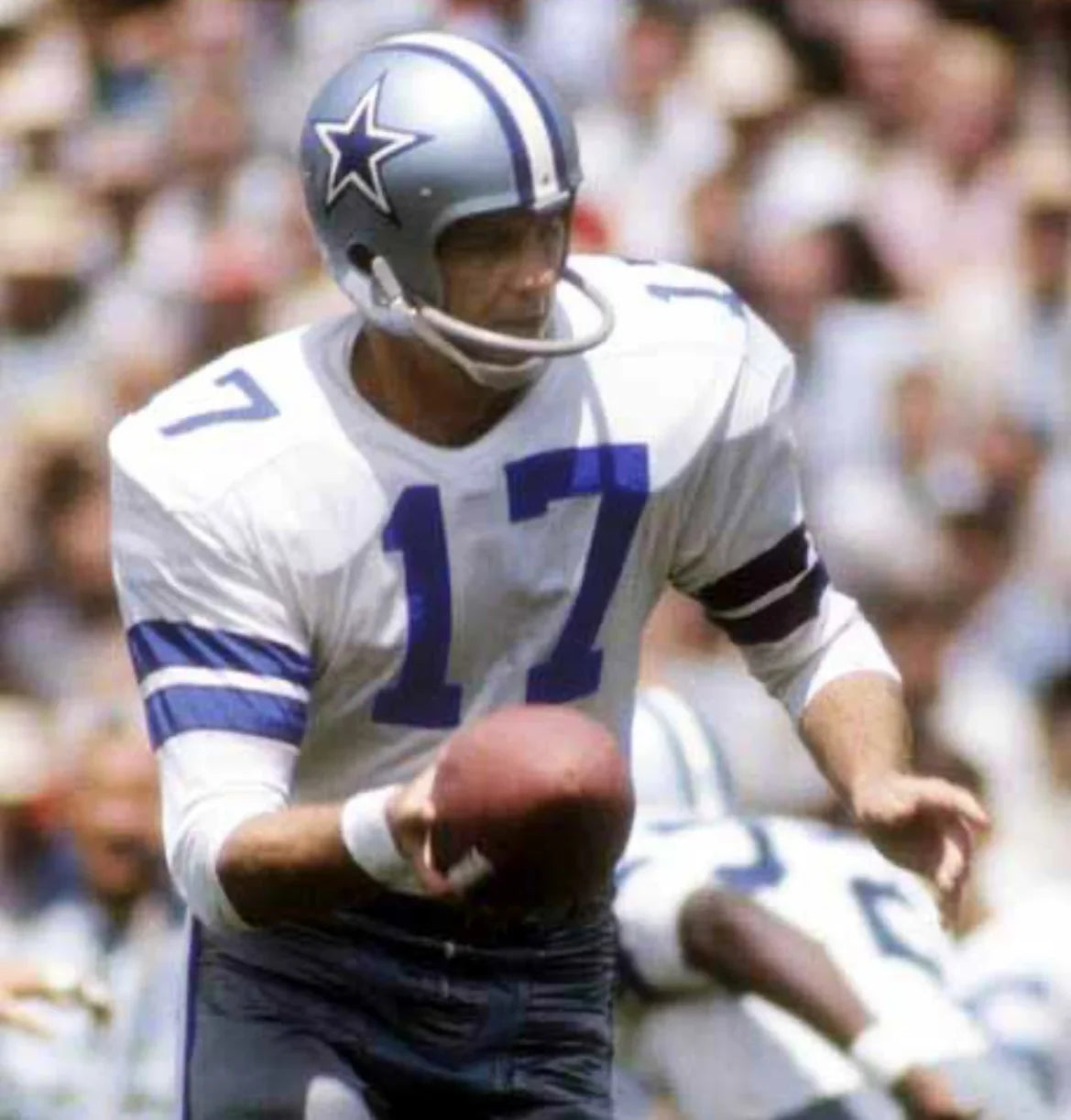 Don Meredith Dallas Cowboys Official NFL Jersey Mitchell & Ness white product image 4, provided for visual reference and