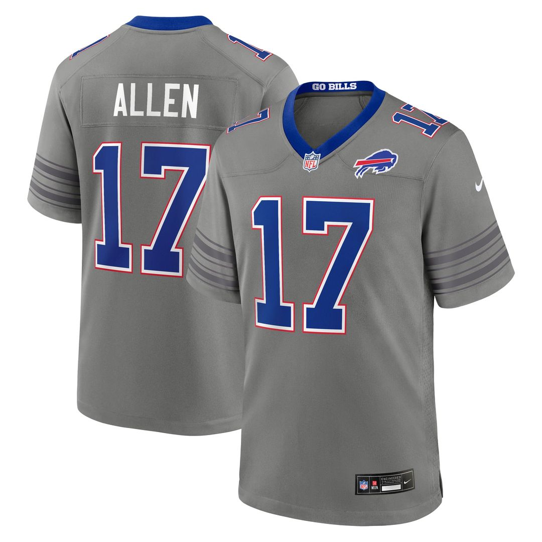 Buffalo Bills Josh Allen Nike White Game Jersey product image 15