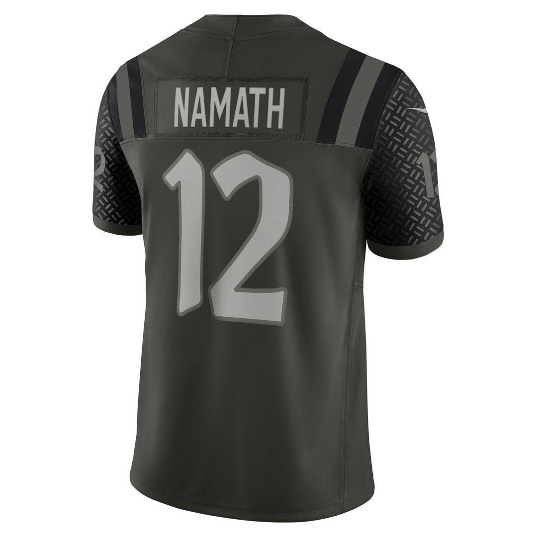 New York Jets Joe Namath Nike Green Rivalries Collection product image 3