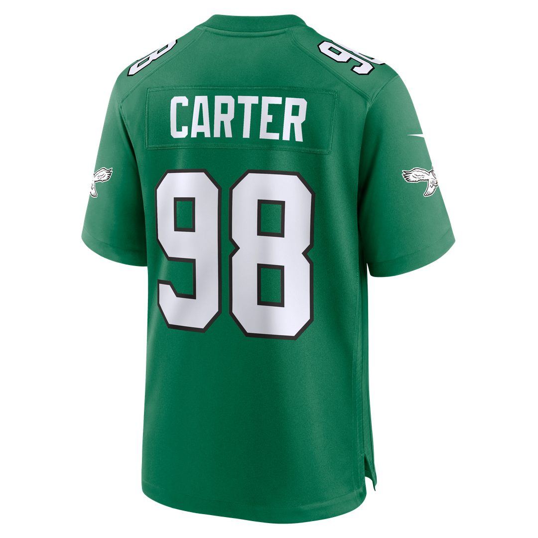 Philadelphia Eagles Jalen Carter Nike Midnight Green Game product image 13