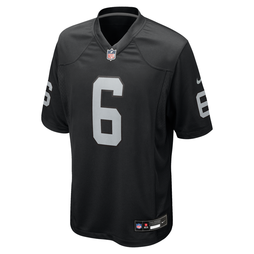 Las Vegas Raiders AJ Cole Nike Black Game Jersey product image 2
