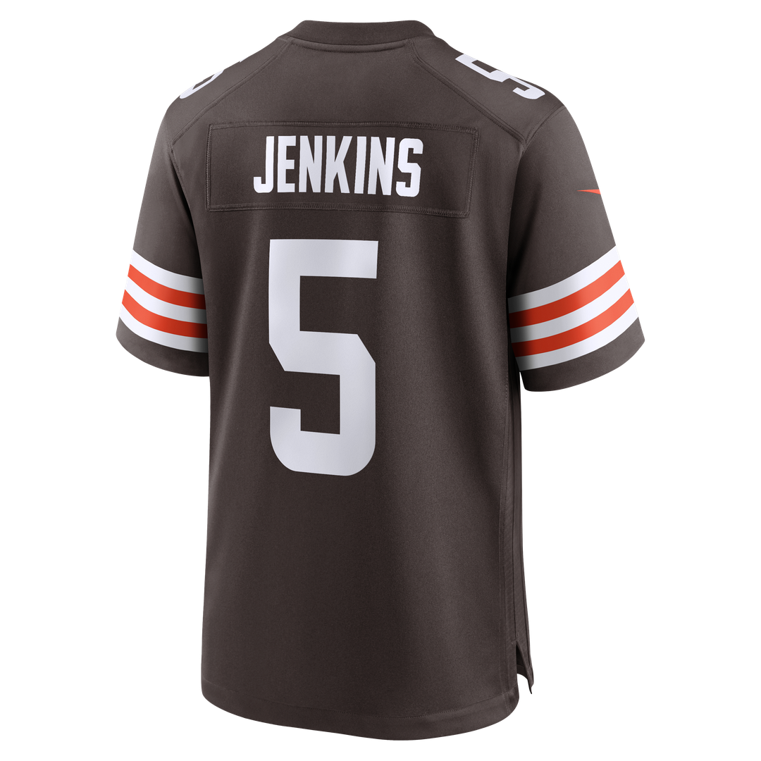 Cleveland Browns Rayshawn Jenkins Nike Brown Game Jersey product image 3