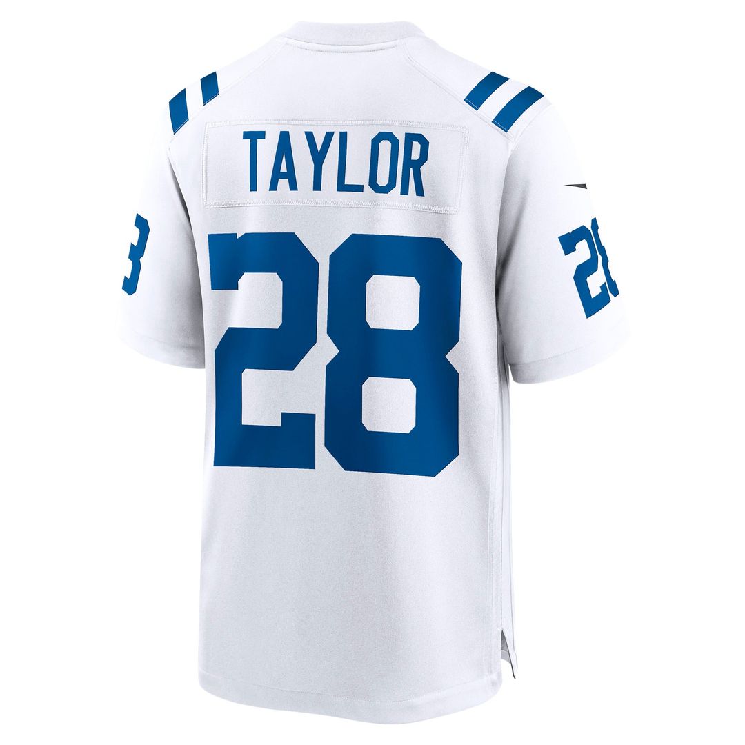 Indianapolis Colts Jonathan Taylor Nike White Game Jersey product image 6