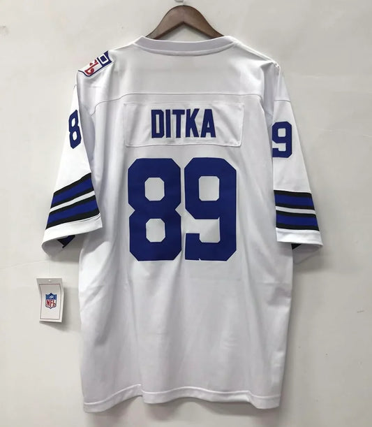 Mike Ditka 1969 Dallas Cowboys Official NFL Mitchell & Ness Jersey product image 1, provided for visual reference and