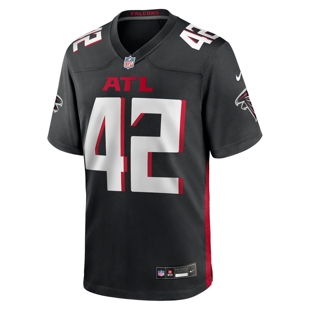 Atlanta Falcons Josh Woods Nike Black Game Jersey product image 2