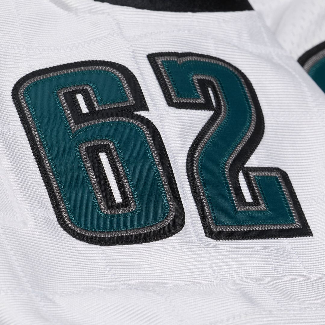 Philadelphia Eagles Jason Kelce Mitchell & Ness White 2011 product image 10